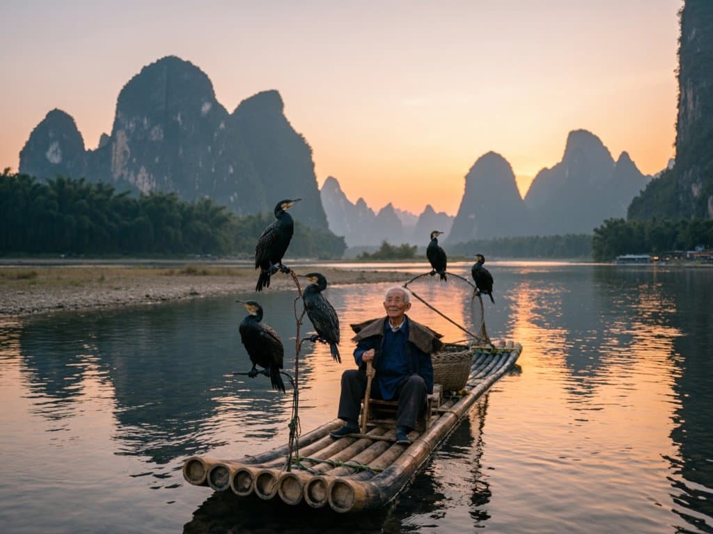 Li River & Traditional Fishing