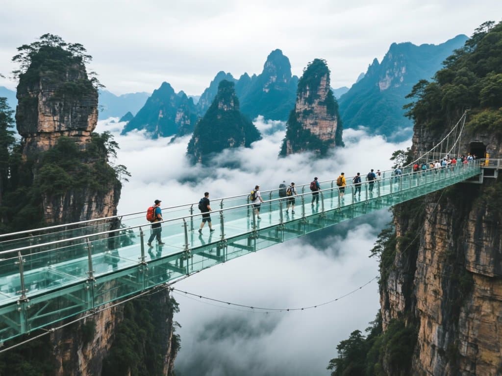 Glass Bridge & Canyon